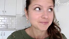 Blonde Russian Teen 18+ Gina Gerson Answers Fan Questions In Homemade Interview