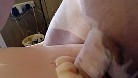 Curvy lesbian slaves masturbating and fingering each other for mistress