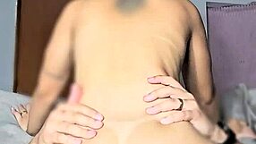 I watch my stepsister ride in amazing cowgirl style.