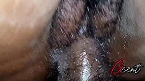 Man, this hairy creamy pussy meets hairy BBC up close! 😍
