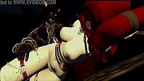 Little Red Riding Woof Encounters Furry Monster in Forest