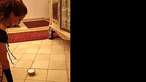 your sexy kitty cat milf in lingerie and boots, showing off her tattooed ass and fetish shoes.