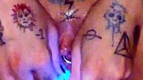 Hey, check my wet pussy cum in winter training!