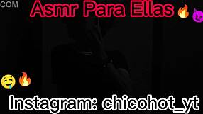 This ASMR guy is touching himself and moaning really nicely