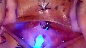 Hey, check my wet pussy cum in winter training!