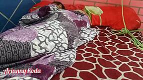 Feeling fear and intense pleasure in rough anal domination with Leo Ogro and objects