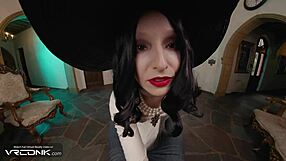 Holy Shit! Busty Brunette Lady Dimitrescu Bangs Hard in Resident Evil Village Cosplay!