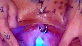 Hey, check my wet pussy cum in winter training!