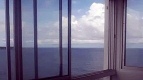 Petite 18+ pornstar gets her shaved pussy licked nonstop from the start