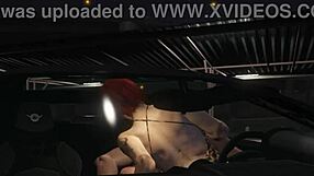 gta 5 franklin hires hooker in car