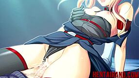 Busty redhead hentai babe rides you wildly!