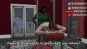 hey, want this ebony domina to give you exactly what you crave?