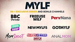 Helpless Stepmom Stops Stepson and Stepdaughter from Fucking with Trimmed Pussy and Squirting Orgasm