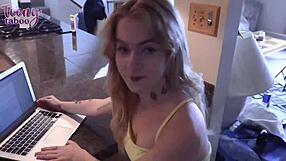 Can Sage Fox Resist Fucking Her Stepdad Seth Brogan?