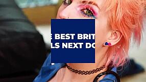 Gorgeous British 18 Year Old Ellie Teased and Edged to Orgasm