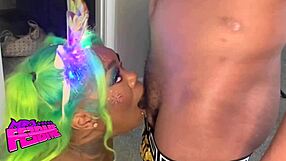 Celebrating New Year's with intimate moments and fun