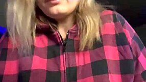 Gym babe flashes wet tits outdoors intensely