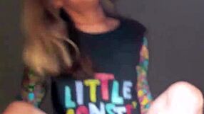 bonneyuwu in pajamas uses dildo and stuffed animal for solo play