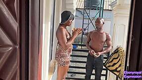 Meeting the new neighbor and offering help with money