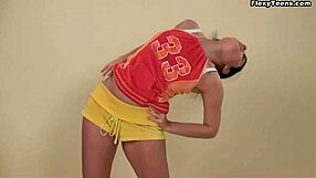 Polina Barna's Big Saggy Tits in Action