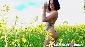 Milf Model Strips Naked, Shows Big Ass and Tits