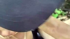 milf offers big ass for hot sex in woods