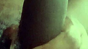 Jill wettmout gives sloppy blowjob close up on big black cock