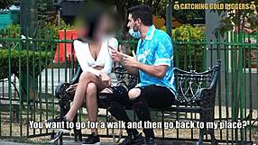 Tricky plan worked—hot Latina got naked, fucked hard