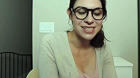 just chilling with ashley alban, checking out her latest solo content