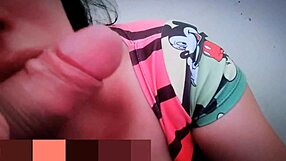 Naughty Girl Sucks Monster Cock Outdoors