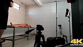 Milf Strips At Casting, Teases Doctor With Ripped Clothes For Wild Exam!