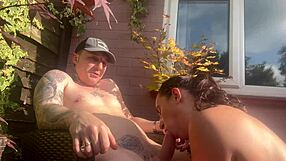 british milf takes on monster cock in wild deepthroat update