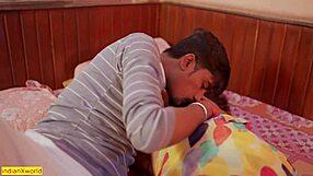 I saw Desi Bhabhi toss bra from balcony before wild sex