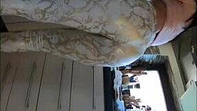 milfycalla's stepmom cheats, swallowing cum in stockings during roleplay.