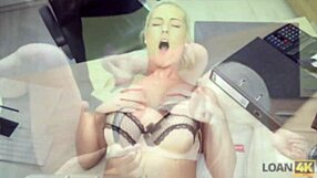 Loan4k Negotiates with Naked Lingerie Shop Owner for Cash.
