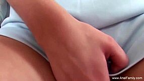 blonde milf couple enjoys messy facial after handjob