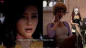 Ms. Denvers In Cosplay Stockings And Corset For Cartoon Game Sex