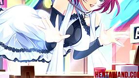 Busty redhead hentai babe rides you wildly!