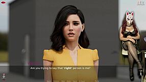 Ms. Denvers In Cosplay Stockings And Corset For Cartoon Game Sex