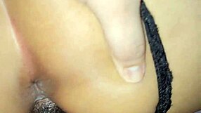 Latina neighbor surprised by thong removal and cum request