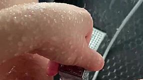 Arab Teen Masturbates in Sunny Shower with Juicy Tease