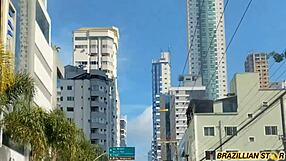 Curvy Blonde Ela Calls Friend To Lose Virginity In Woods!