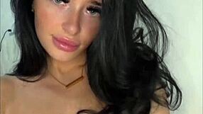 teen american exchange student enjoys solo masturbation on webcam