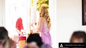 modern-day sins - petite tutor emma starletto raw used by delivery guy