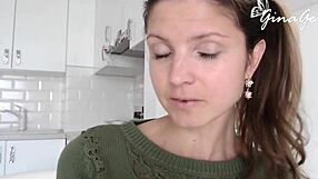 Blonde Russian Teen 18+ Gina Gerson Answers Fan Questions In Homemade Interview