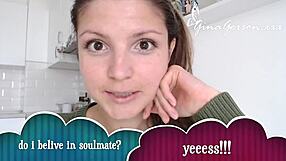 Blonde Russian Teen 18+ Gina Gerson Answers Fan Questions In Homemade Interview