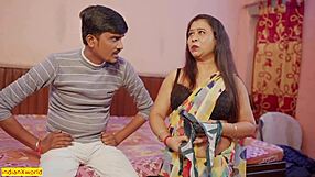 I saw Desi Bhabhi toss bra from balcony before wild sex