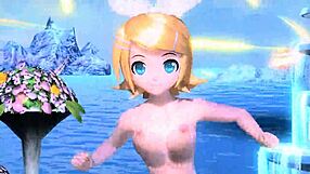 Kagamine Rin Nude Mod for Love Song Project Diva