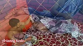 Feeling fear and intense pleasure in rough anal domination with Leo Ogro and objects