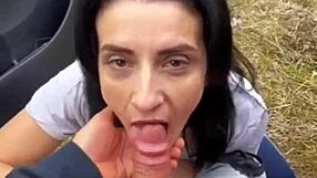 This Is The Last And Tastiest Blowjob Of The Year! Watch The Huge Cock Cum On Her Ass In Doggystyle Anal Creampie!